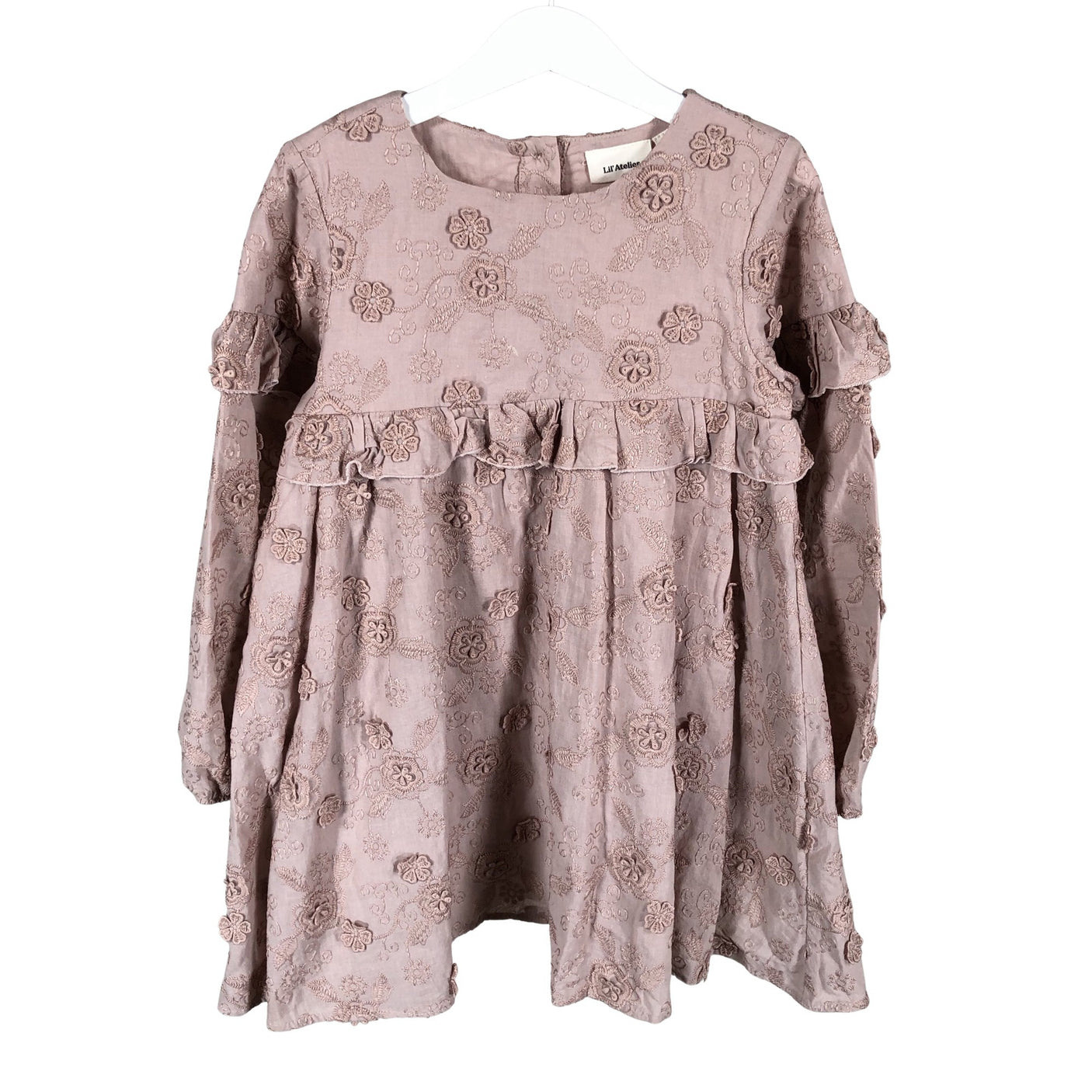 Unisex Lil ´Atelier - Dress, size 116 - 122 - Light pink (1)