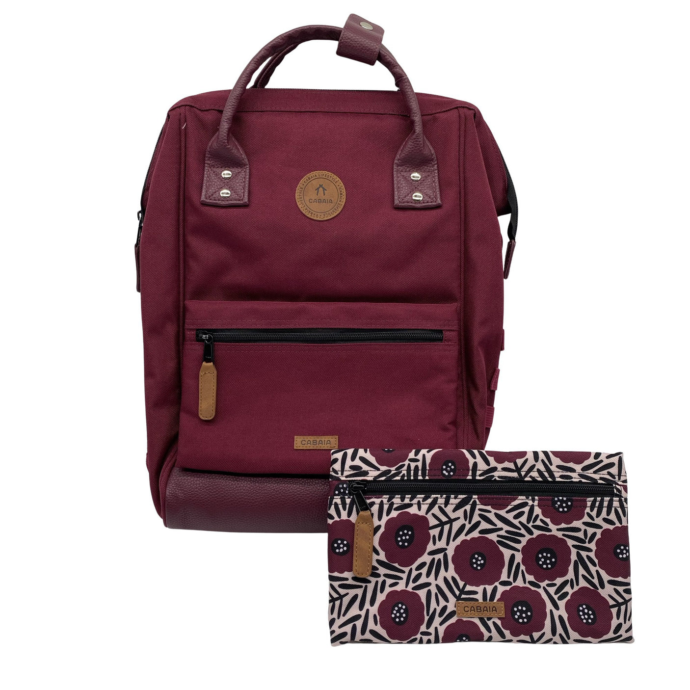 Unisex Cabaia - Backpack, size Ei kokoa - Wine red (1)