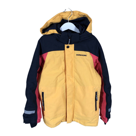 Unisex Didriksons - Winter jacket, size 134 - 140 - Yellow ()