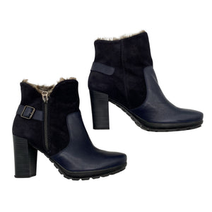 Unisex Hispanitas - Ankle boots, size 38 - Blue (1)