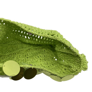 Unisex Handmade - Handbag, size Mini - Green (2)