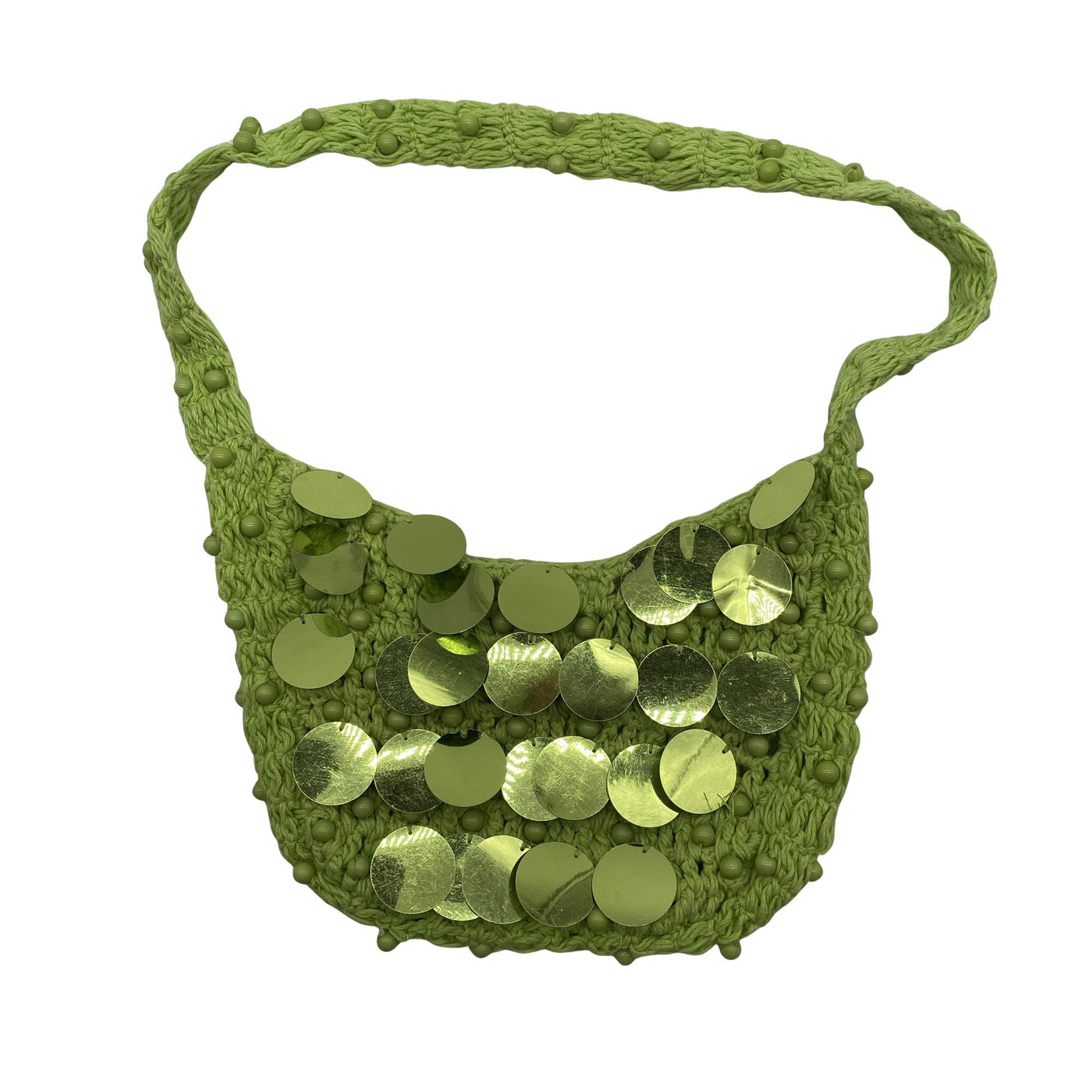 Unisex Handmade - Handbag, size Mini - Green (1)
