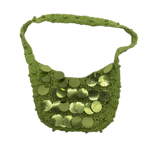 Unisex Handmade - Handbag, size Mini - Green (1)