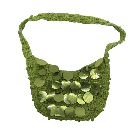 Unisex Handmade - Handbag, size Mini - Green ()