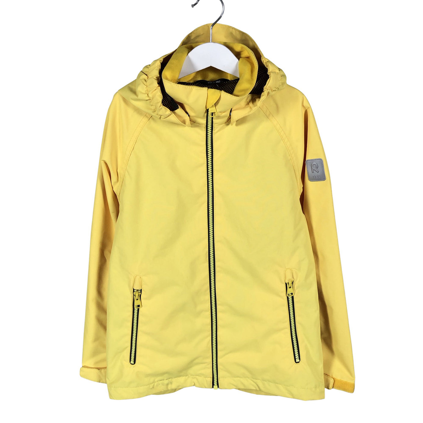 Unisex Reima - Spring/Fall jacket, size 134 - 140 - Yellow (1)