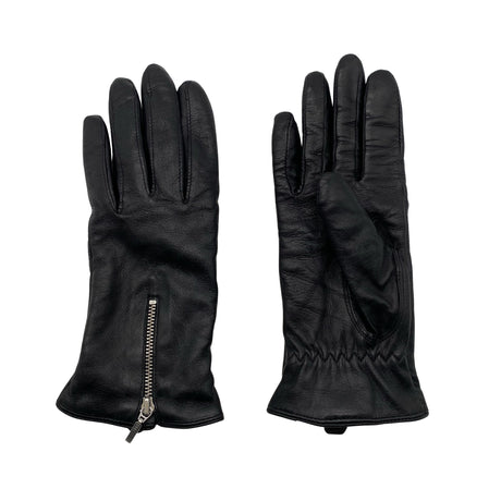 Unisex Mutka - Leather gloves, size Ei kokoa - Black ()