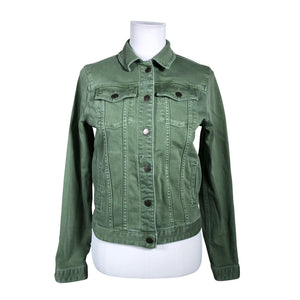 Unisex Fatface - Denim jacket, size 38 - Green (1)