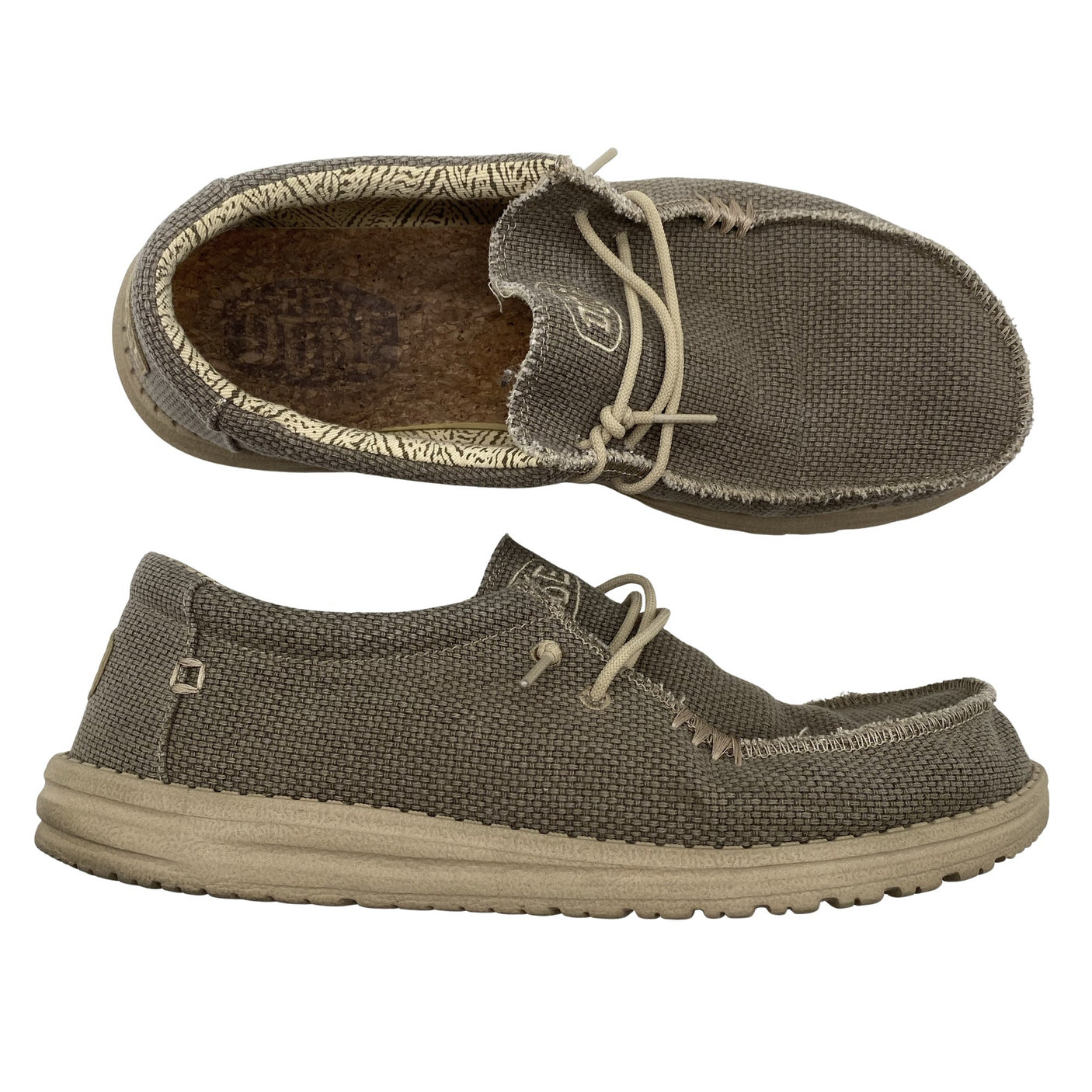 Unisex Hey Dude - Loafers, size 45 - Gray (1)