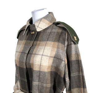 Unisex Kät Studio - Wool coat, size 36 - Brown (2)