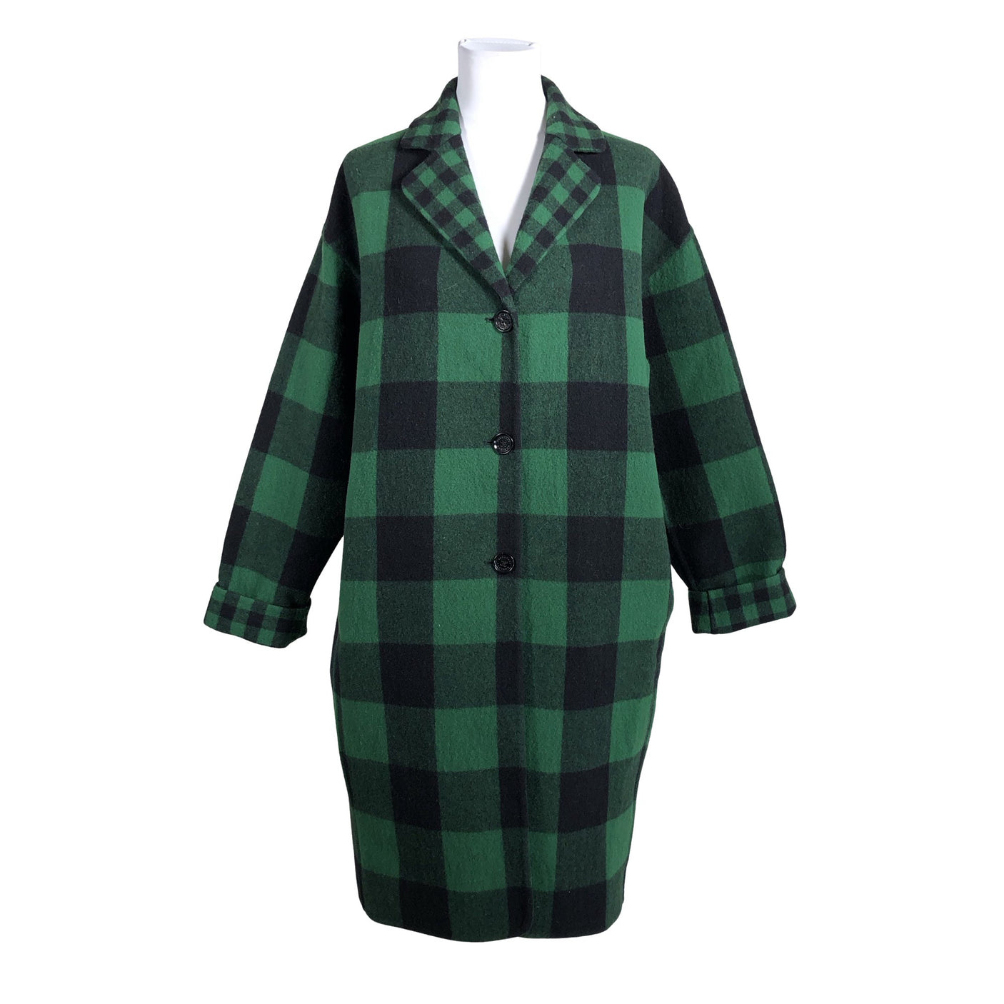 Unisex Belstaff - Wool coat, size 40 - Green (1)