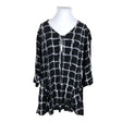 Unisex Q'neel - Schiffon tunic, size 54 - Black ()