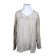 Unisex Zizzi - Blouse, size 54 - Beige ()