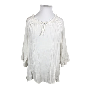 Unisex Zizzi - Blouse, size 54 - White (1)