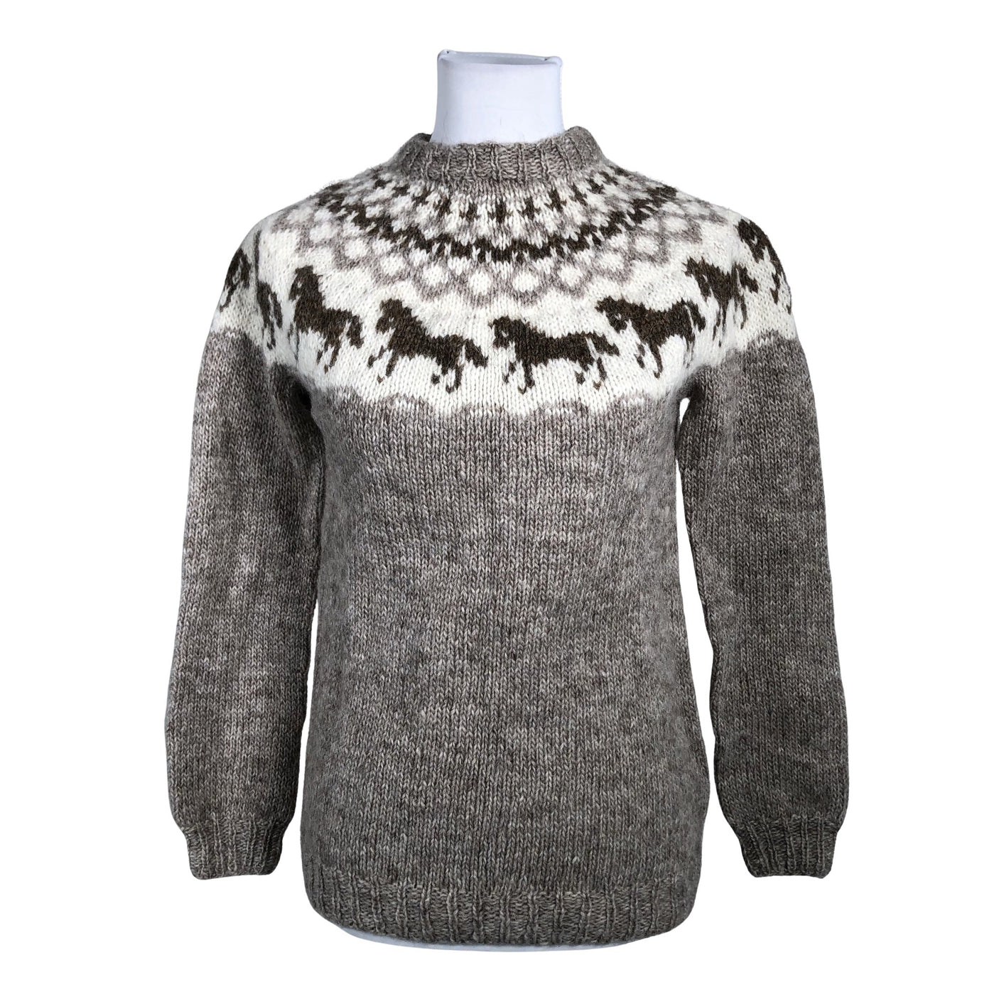 Unisex Handmade - Sweater, size 34 - Beige (1)