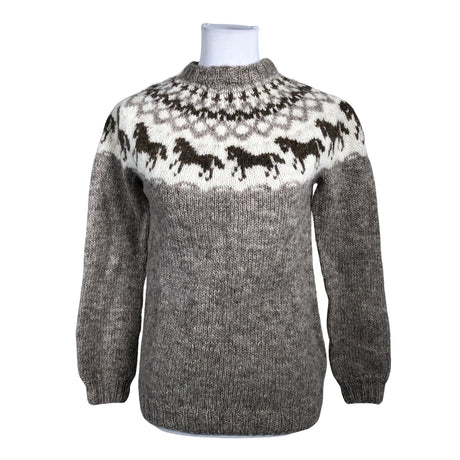Unisex Handmade - Sweater, size 34 - Beige ()