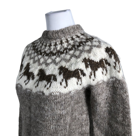 Unisex Handmade - Sweater, size 34 - Beige (2)