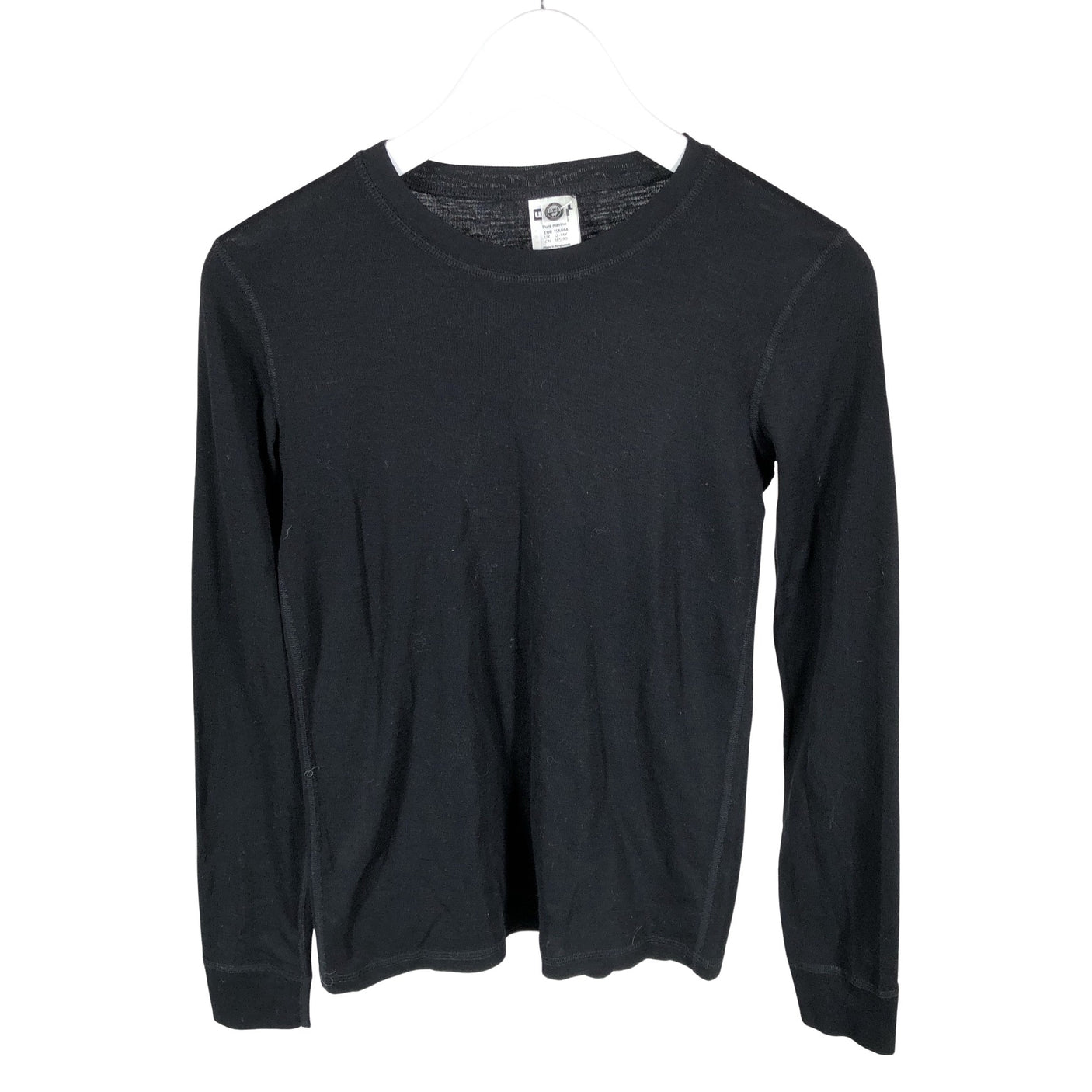 Unisex Lindex - Tricot shirt, size 158 - 164 - Black (1)