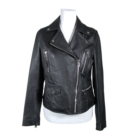 Unisex Autograph by Marks & Spencer - Leather jacket, size 40 - Black ()