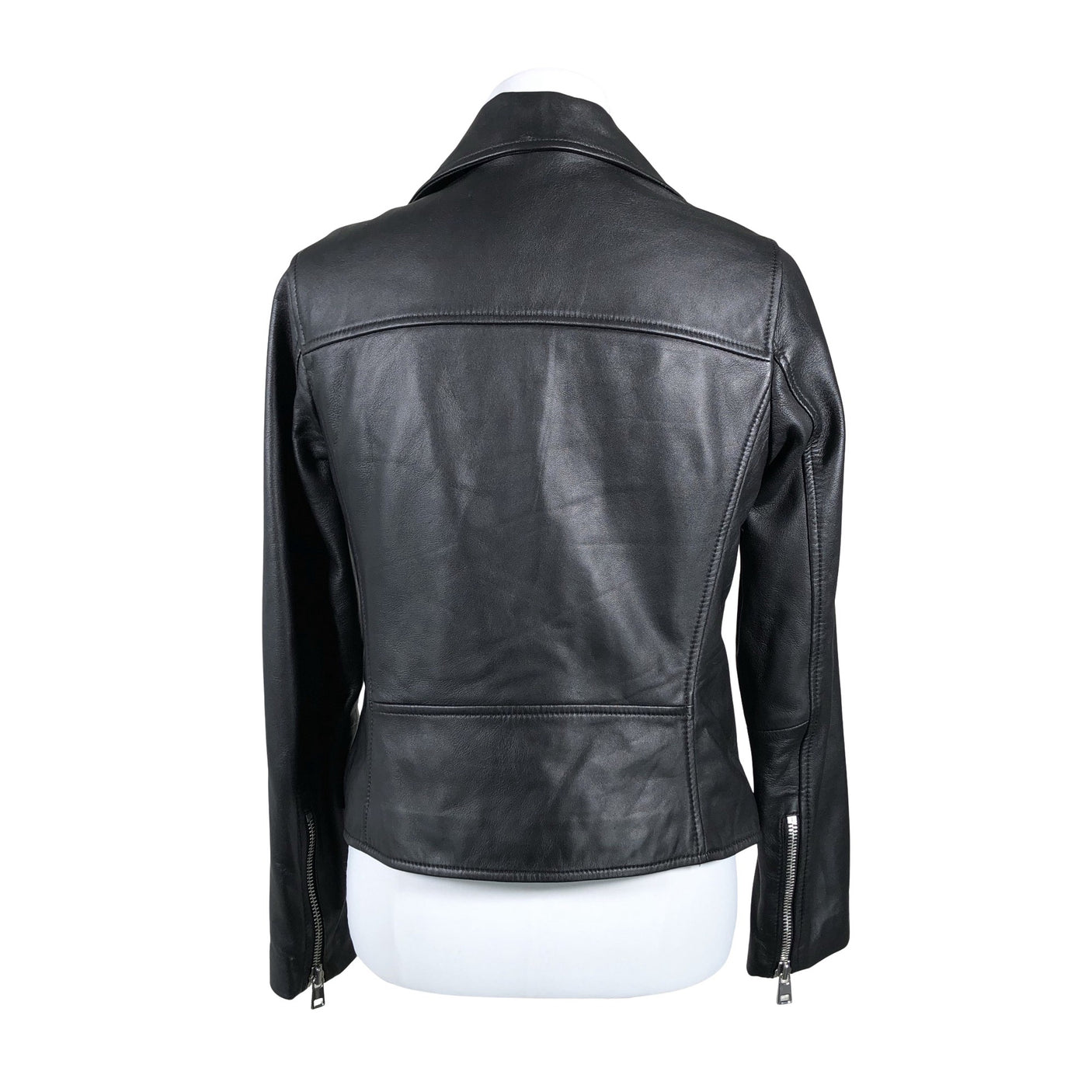 Unisex Autograph by Marks & Spencer - Leather jacket, size 40 - Black (2)