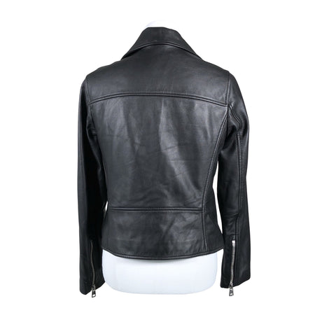 Unisex Autograph by Marks & Spencer - Leather jacket, size 40 - Black (2)