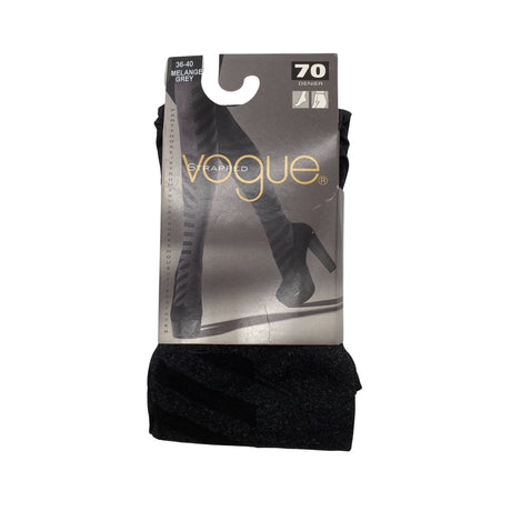 Unisex Vogue - Stockings, thin, size 36 - Gray ()