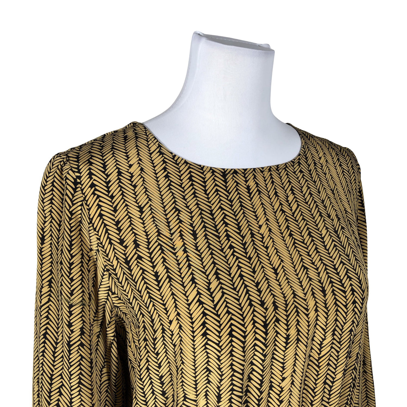 Unisex Marimekko - Schiffon dress, size 36 - Brown (3)