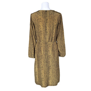Unisex Marimekko - Schiffon dress, size 36 - Brown (2)