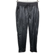 Unisex Oh April - Leather pants, size 38 - Black ()