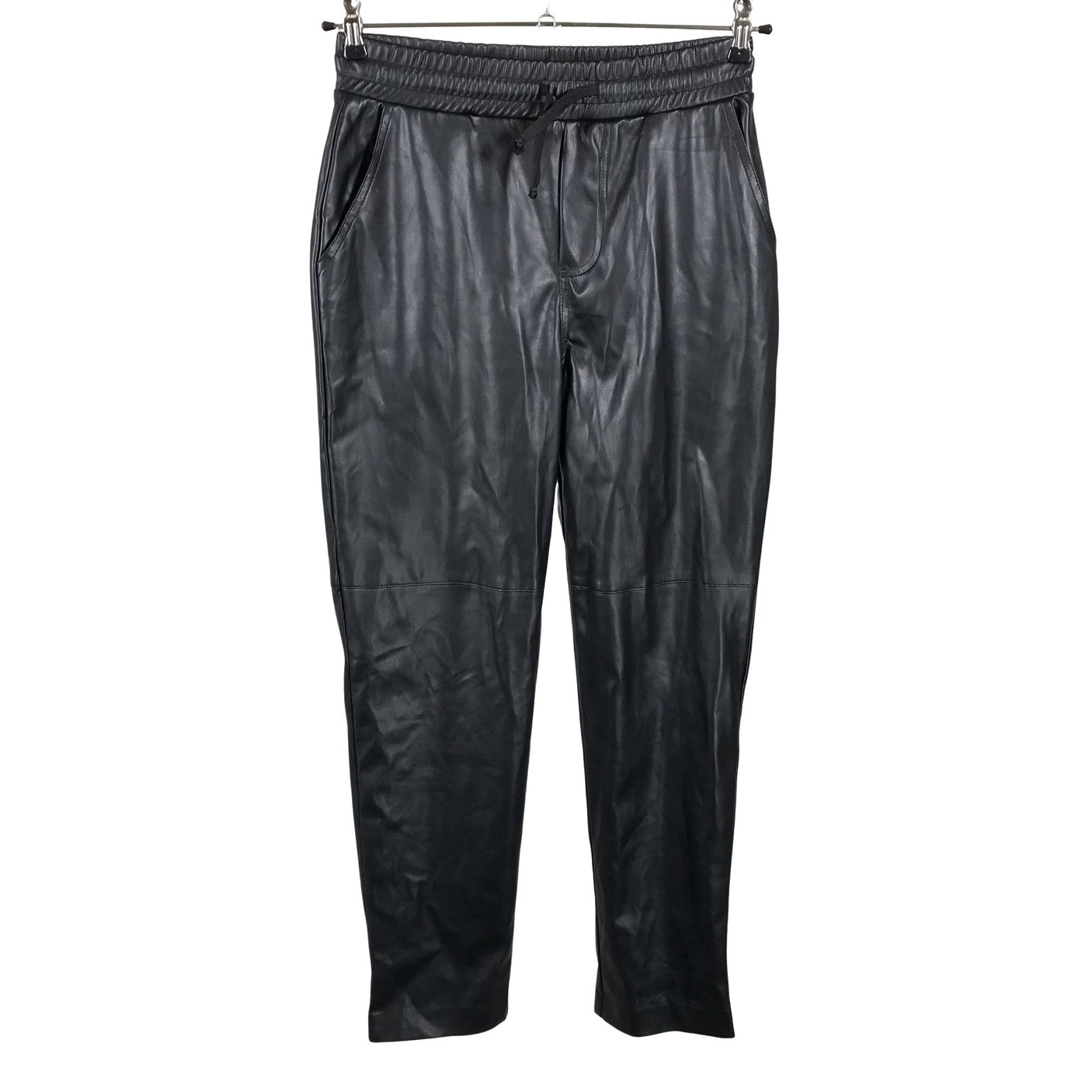 Unisex Oh April - Leather pants, size 38 - Black (1)