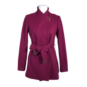 Unisex Ted Baker - Wool coat, size 36 - Violet (1)