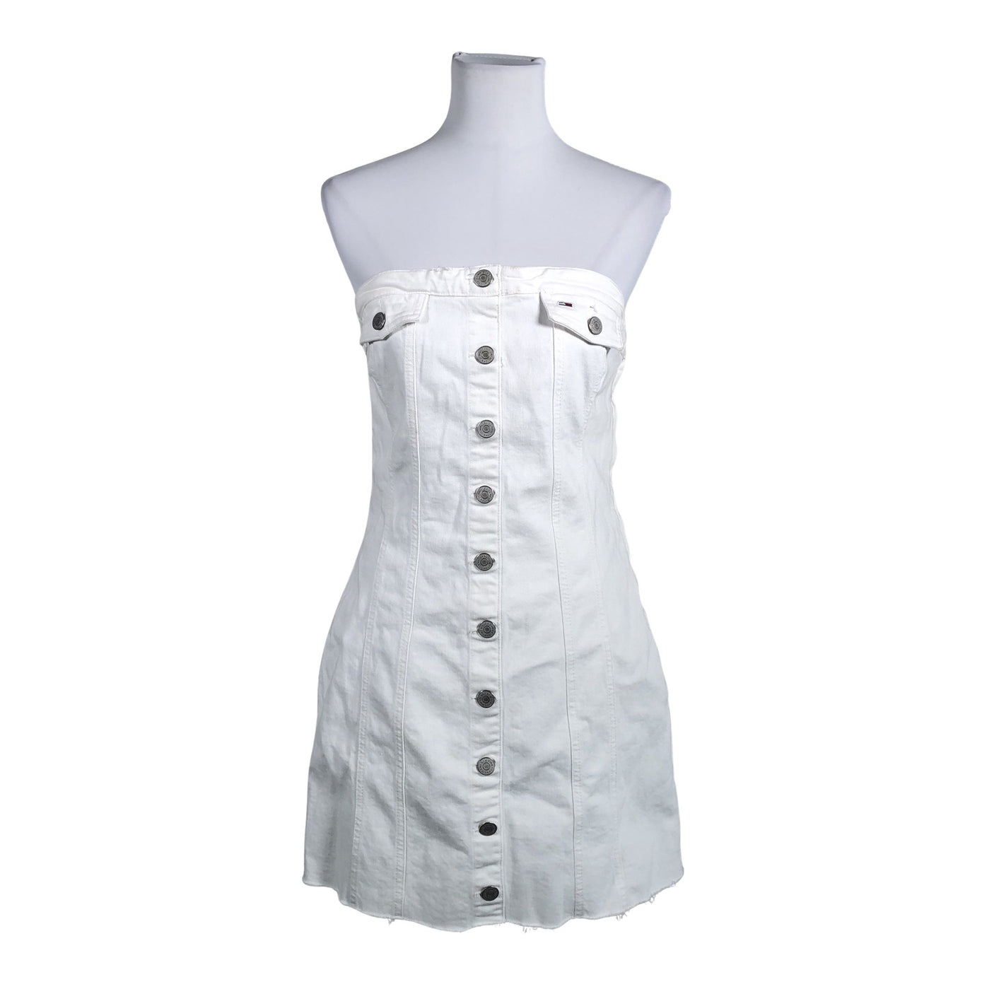 Unisex Tommy Bahama - Denim dress, size 40 - White (1)