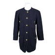 Unisex Master-Coat - Wool coat, size 38 - Blue ()