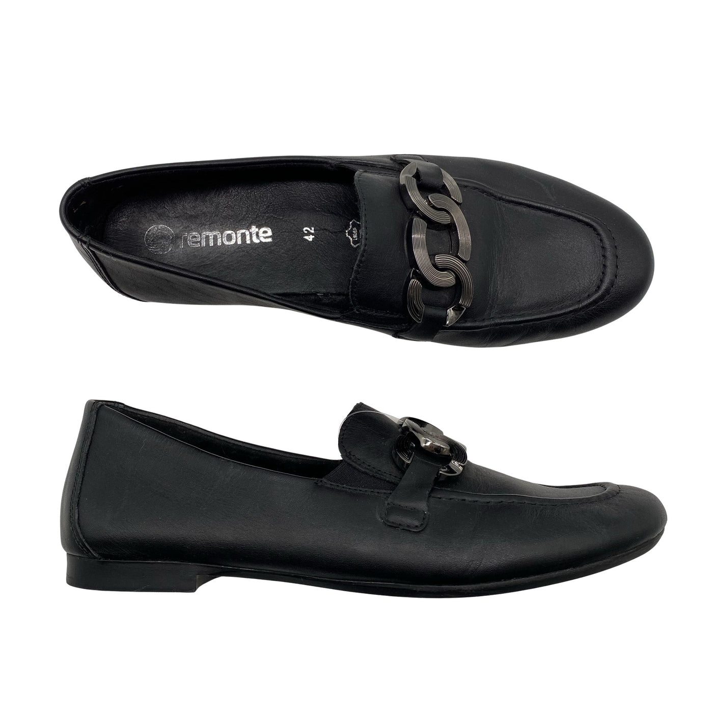 Unisex Remonte - Loafers, size 42 - Black (1)