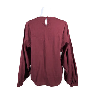 Unisex Nanso - Blouse, size 38 - Wine red (2)