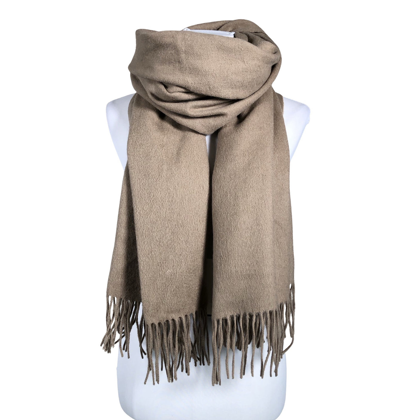 Unisex MSCH Copenhagen - Scarf, size Maxi - Beige (1)