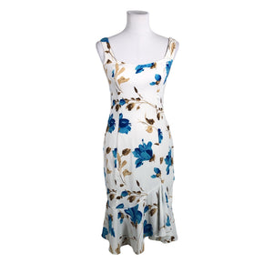 Unisex Tapioca - Schiffon dress, size 38 - White (1)