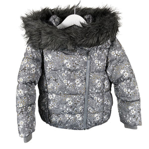 Unisex Next - Winter jacket, size 98 - 104 - Gray (1)