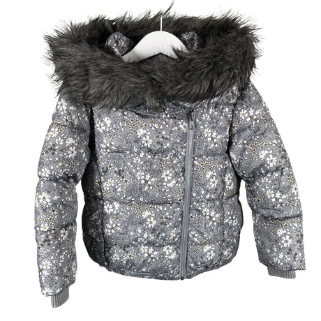 Unisex Next - Winter jacket, size 98 - 104 - Gray ()