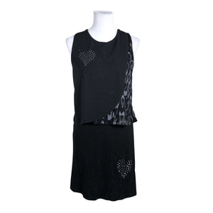 Unisex Desigual - Tricot dress, size 38 - Black (1)