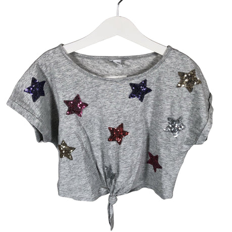 Unisex Lindex - T-shirt, size 146 - 152 - Gray ()