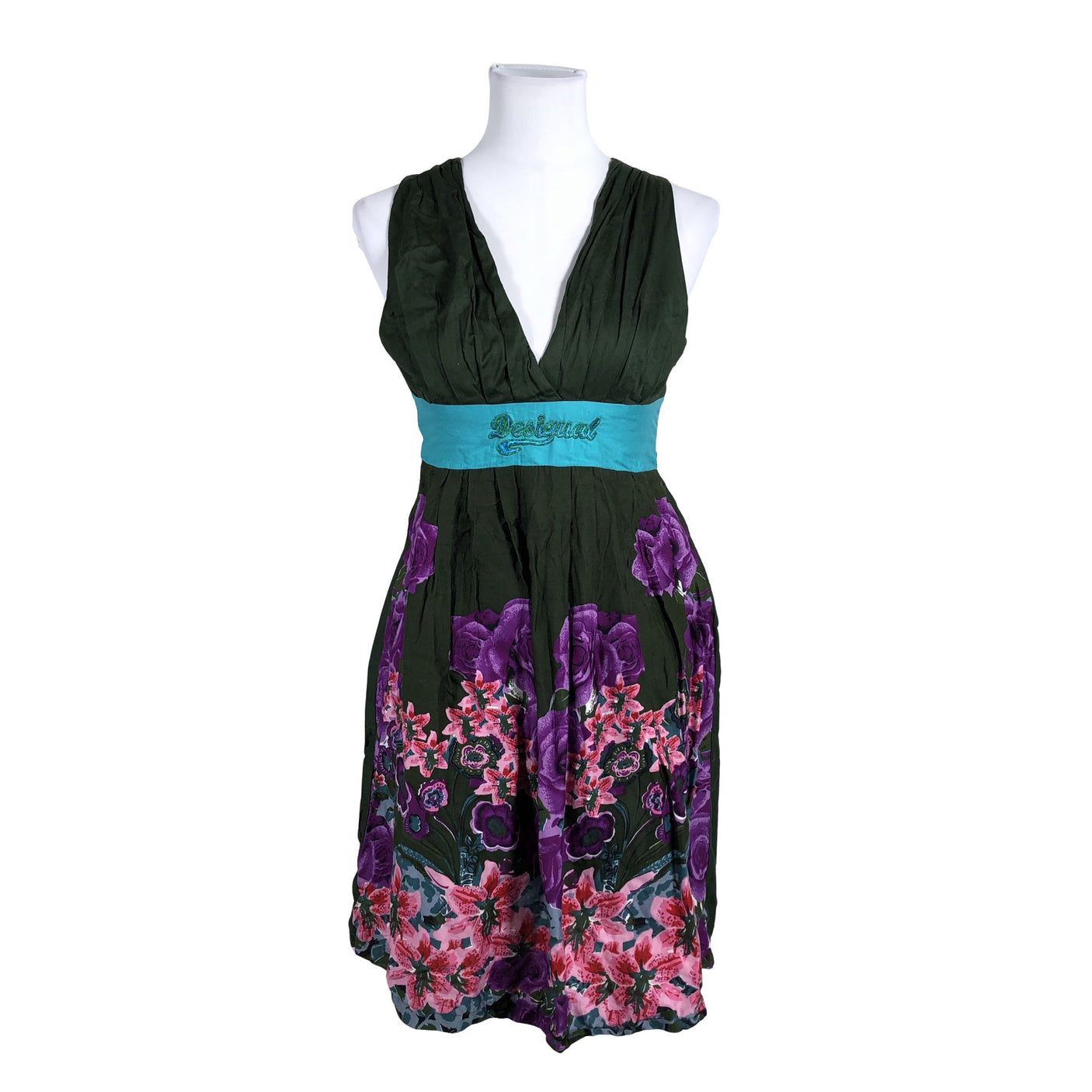 Unisex Desigual - Dress, size 38 - Green (1)