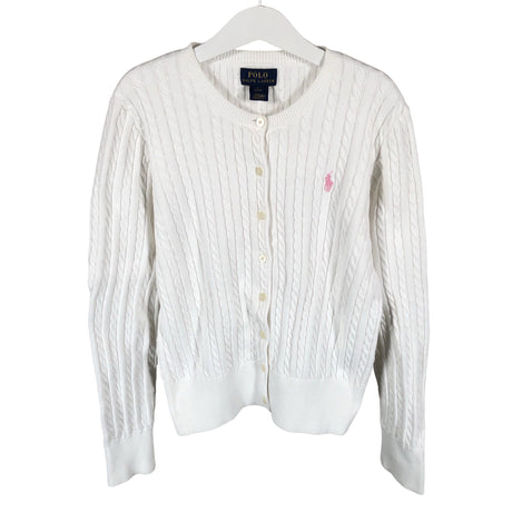 Unisex Polo Ralph Lauren - Cardigan, size 152 - 158 - White ()