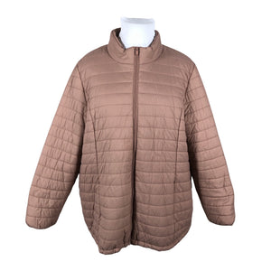 Unisex Zizzi - Lightly padded jacket, size 54 - Light pink (1)
