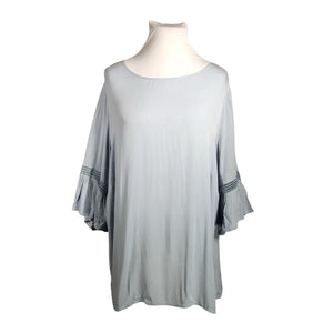 Unisex Zizzi - Blouse, size 54 - Light blue (1)