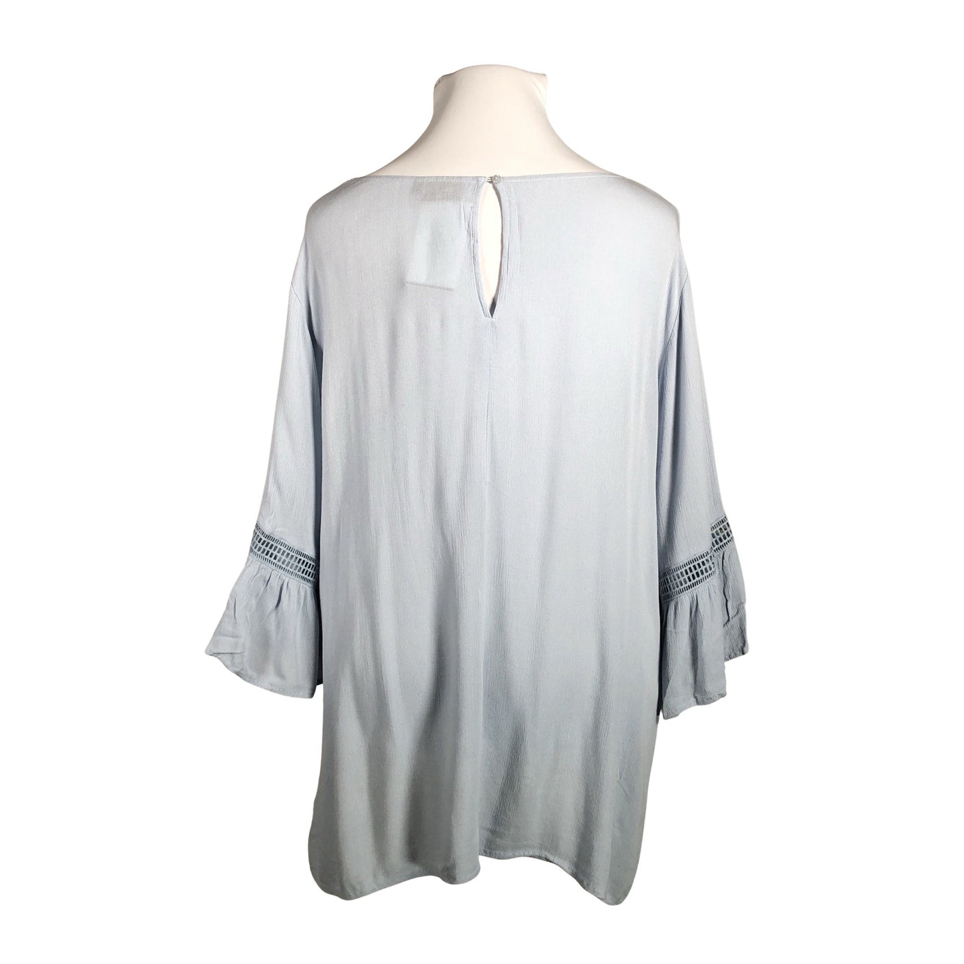 Unisex Zizzi - Blouse, size 54 - Light blue (2)