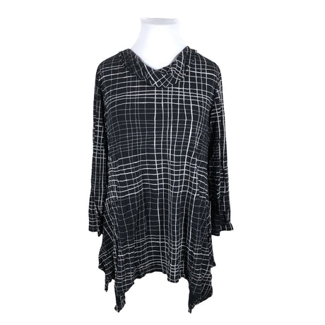 Unisex Nanso - Tricot tunic, size 48 - Black ()