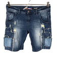 Unisex Eight2Nine - Denim shorts, size M - Blue ()