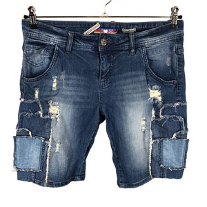Unisex Eight2Nine - Denim shorts, size M - Blue (1)