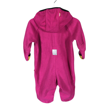 Unisex Reima - Fleece overall, size 68 - 74 - Pink (2)
