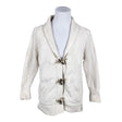 Unisex Jean Paul - Cardigan, size L - Natural white ()